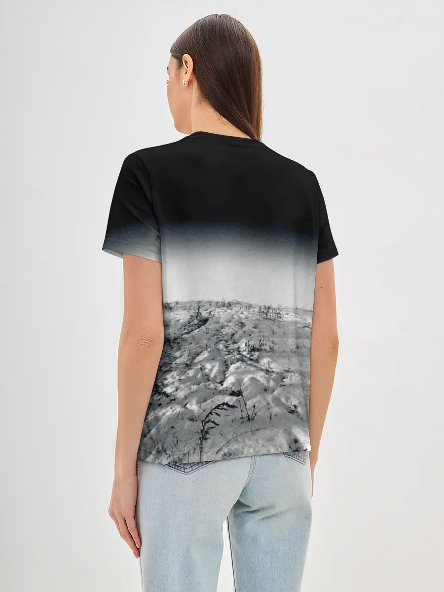 Женская базовая футболка / Гражданская оборона