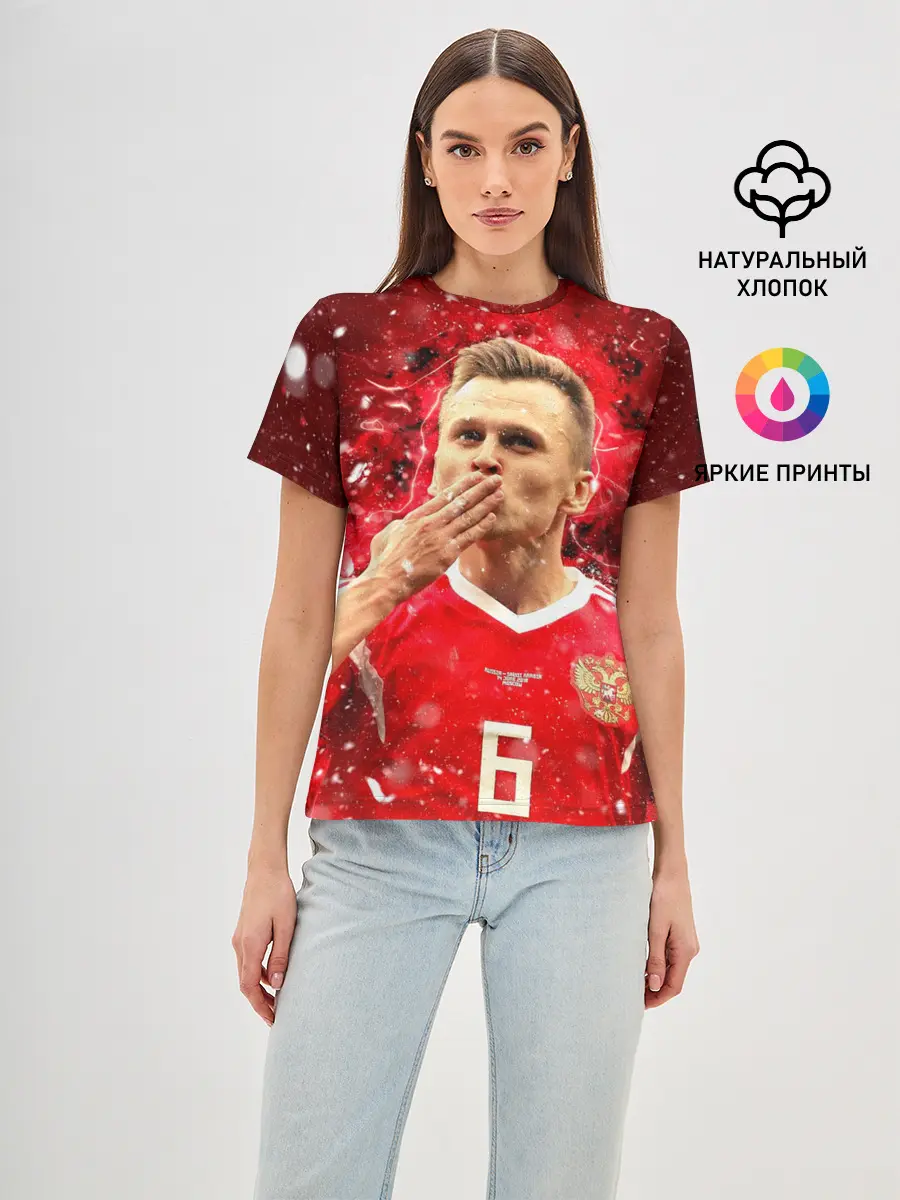 Женская базовая футболка / Денис Черышев