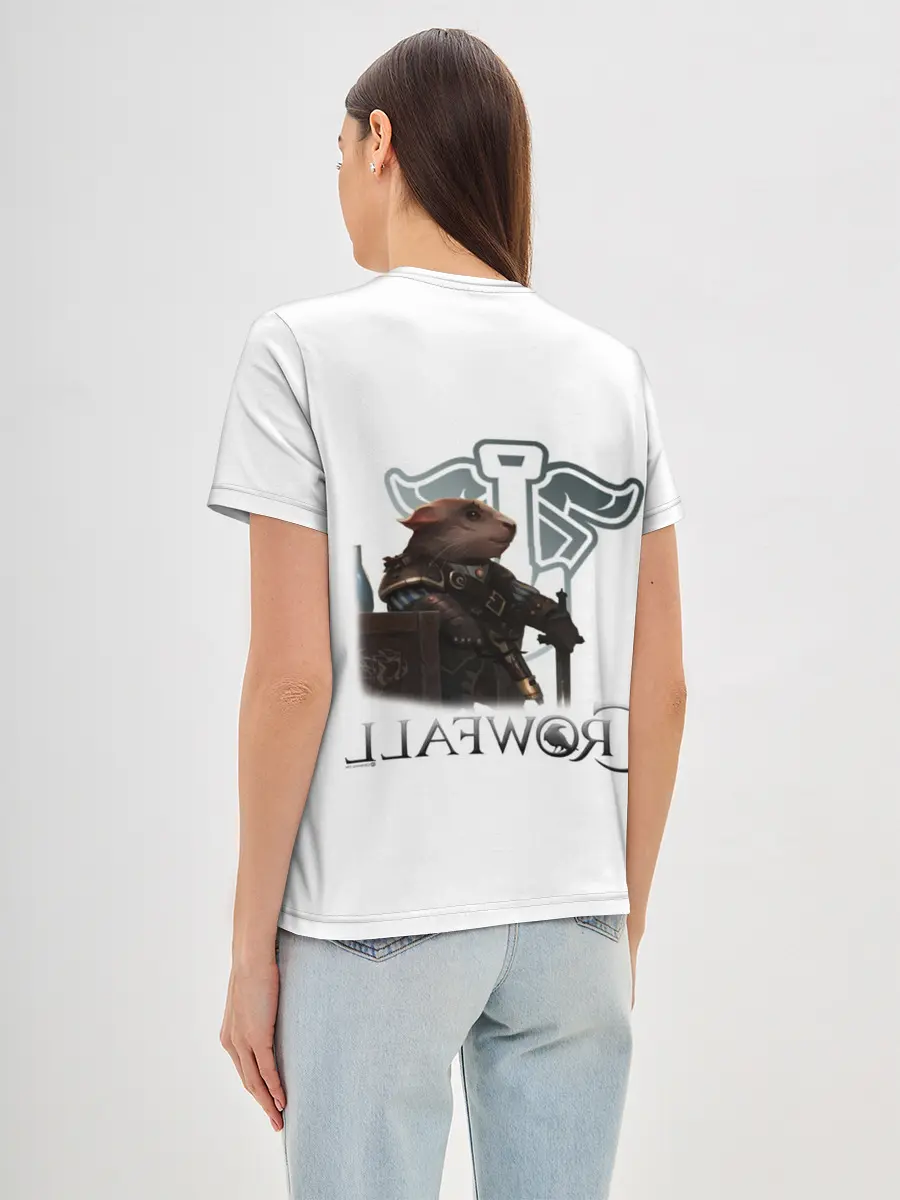 Женская базовая футболка / Crowfall | Duelist