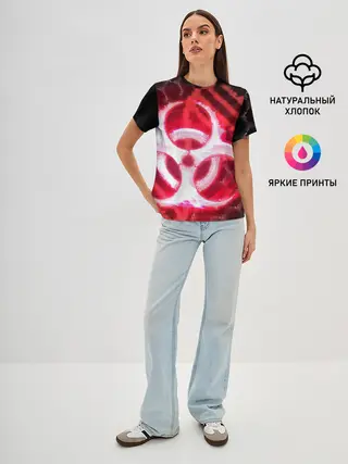 Женская базовая футболка / Plague Inc ShB