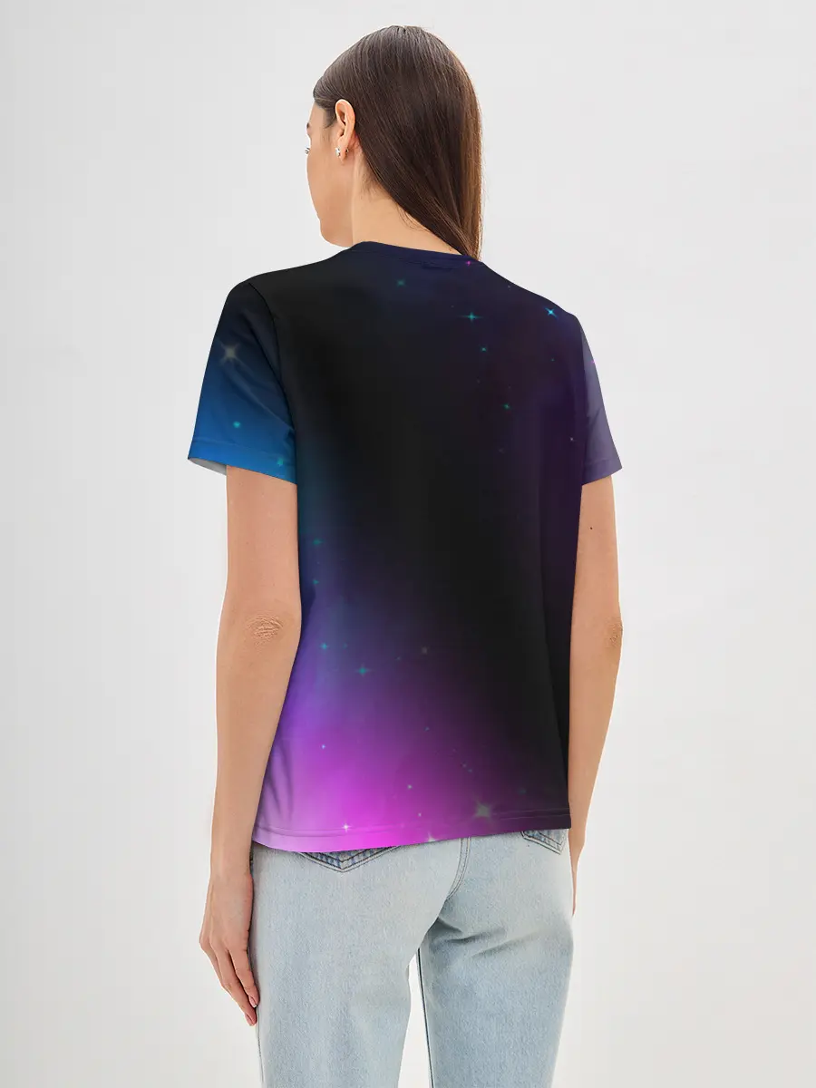 Женская базовая футболка / RUSSIA / РОССИЯ