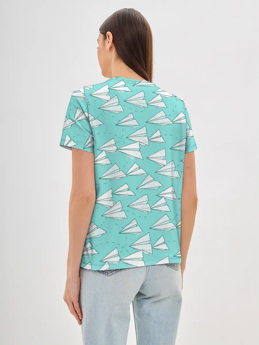 Женская базовая футболка / Paper Airlines