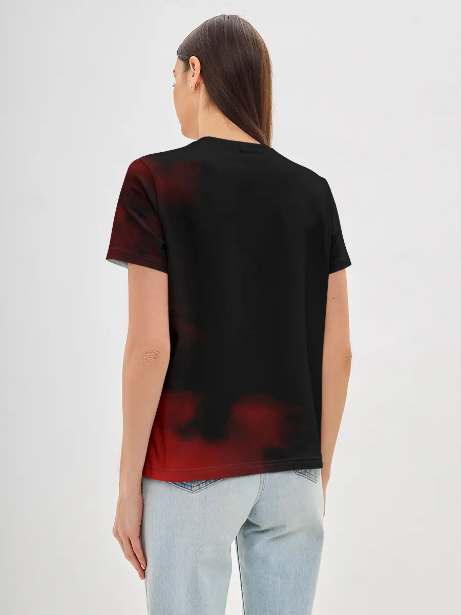 Женская базовая футболка / Агата Кристи группа