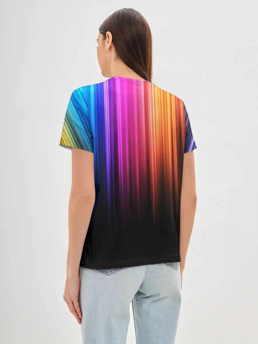 Женская базовая футболка / НЕОНОВЫЙ ЦВЕТ