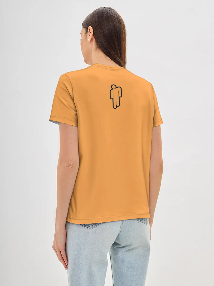 Женская базовая футболка / Billie eilish