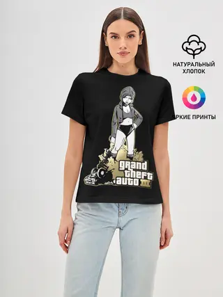 Женская базовая футболка / Каталина | ГТА 3