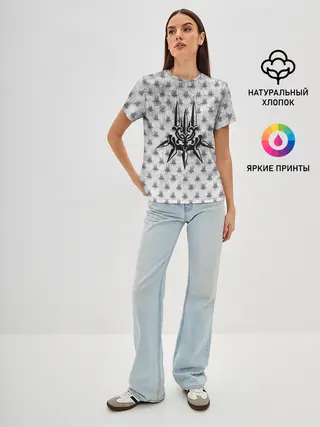 Женская базовая футболка / Nier Automata | Герб