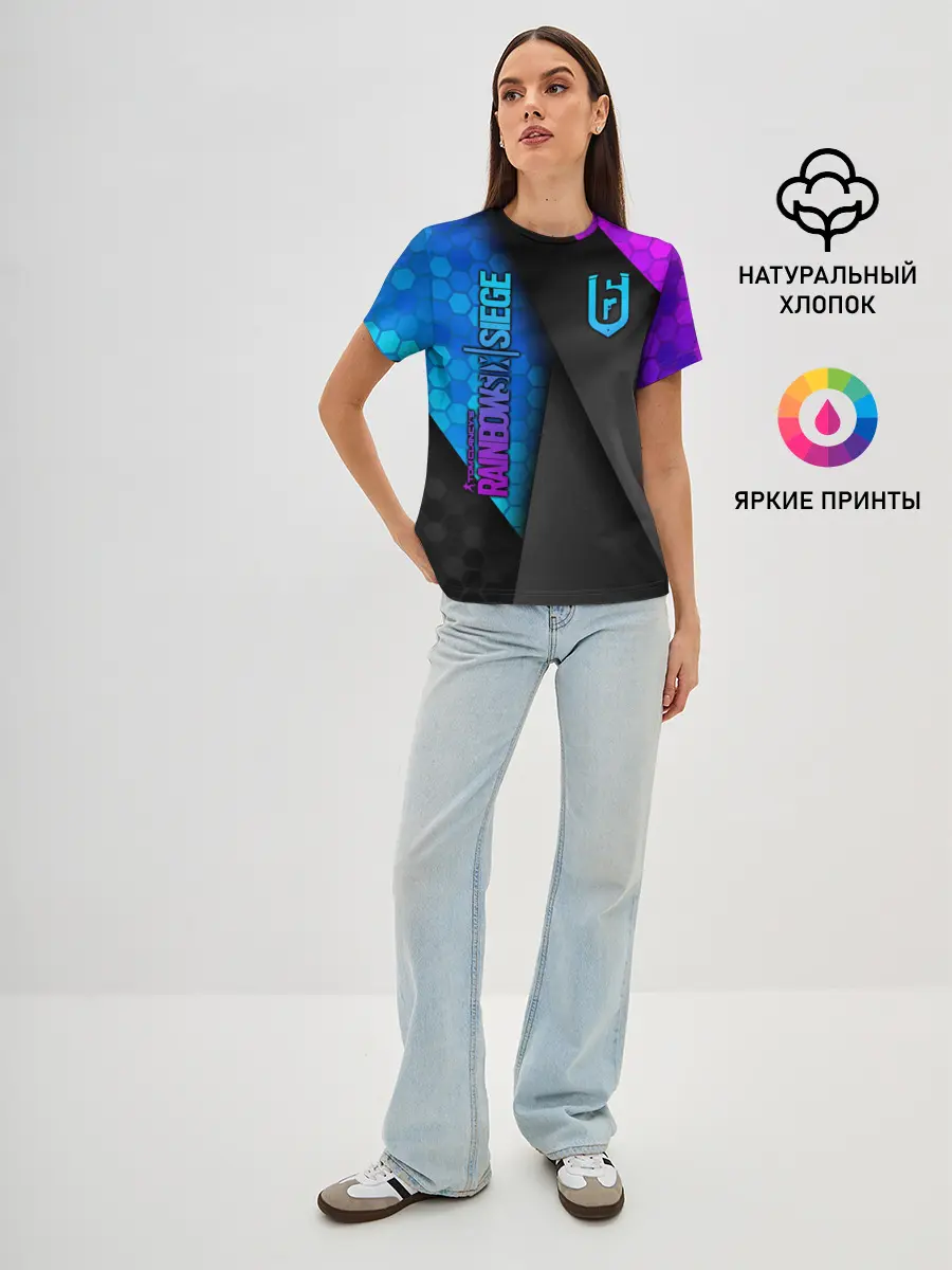 Женская базовая футболка / Rainbow Six Siege