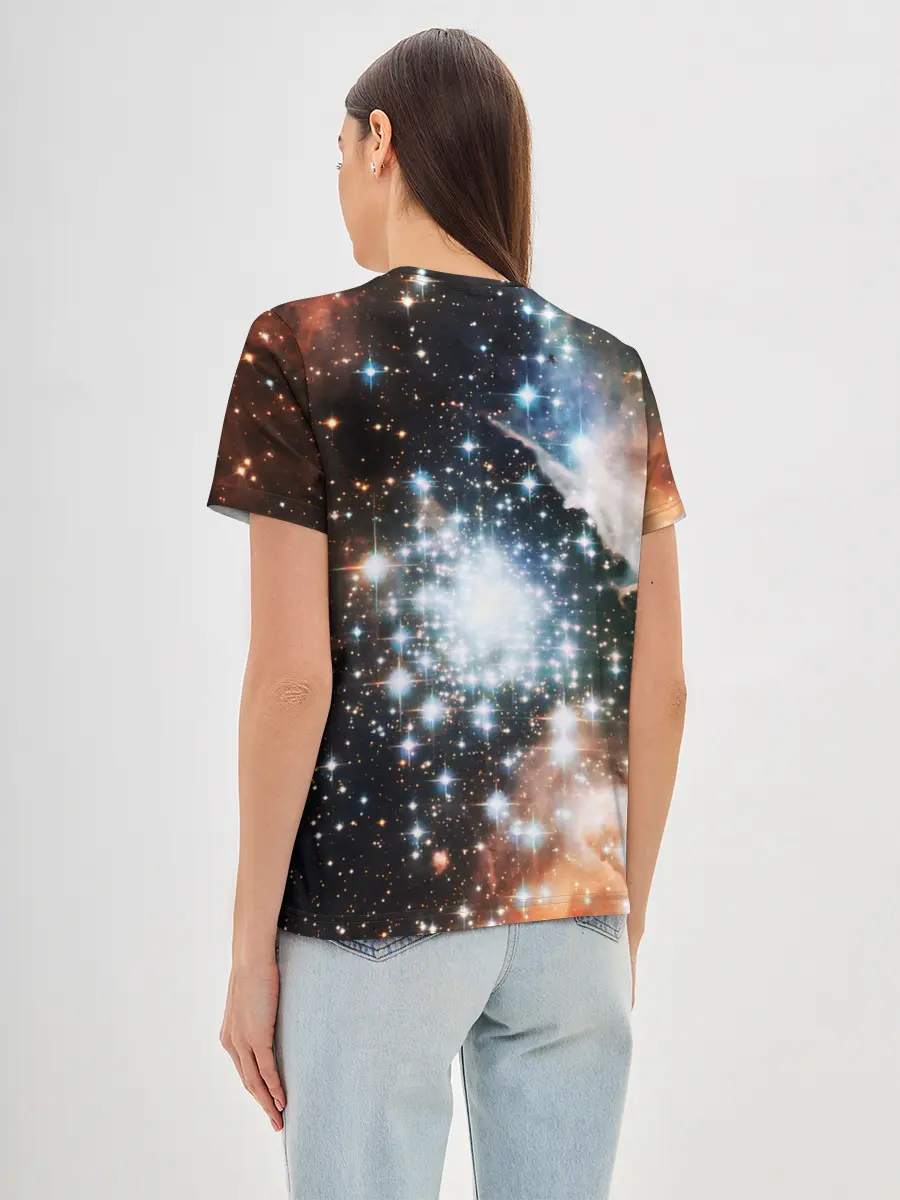 Женская базовая футболка / COSMO STAR