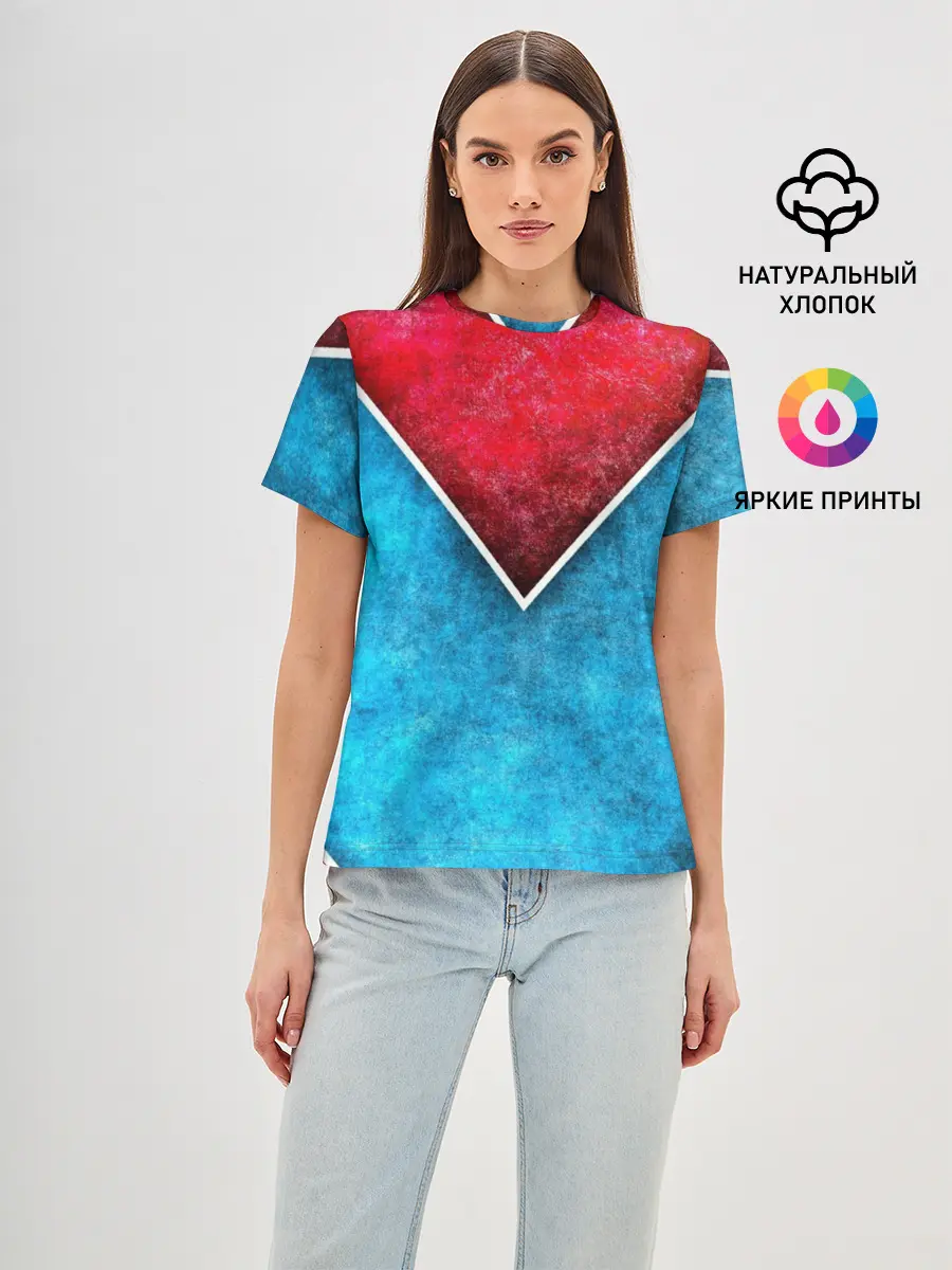 Женская базовая футболка / Grunge