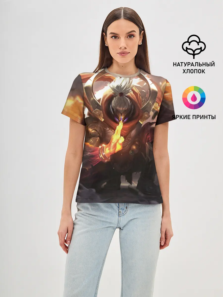 Женская базовая футболка / ЛИГА ЛЕГЕНД