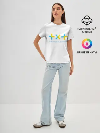 Женская базовая футболка / TOMORROW X TOGETHER / TXT