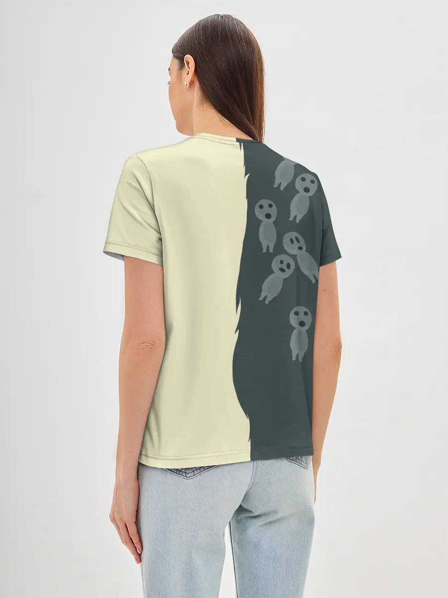 Женская базовая футболка / Принцесса Мононоке