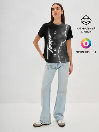 Женская базовая футболка / Tokio Hotel