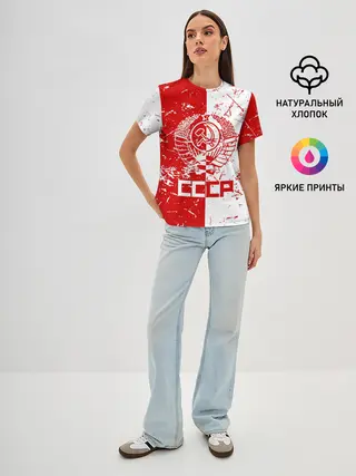 Женская базовая футболка / СССР