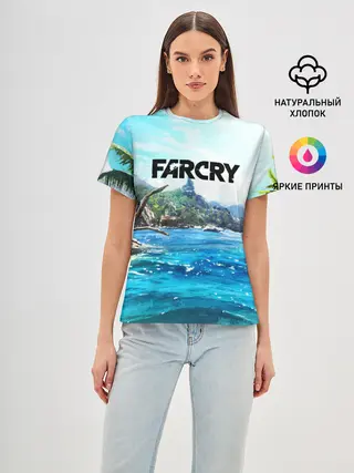 Женская базовая футболка / FARCRY