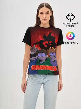 Женская базовая футболка / Tord devil