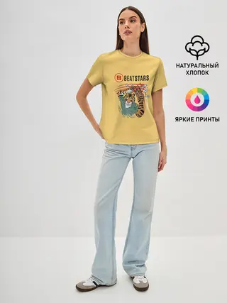 Женская базовая футболка / Выдающиеся звери