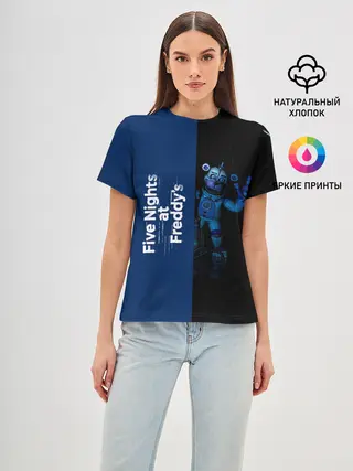 Женская базовая футболка / Five Nights At Freddy