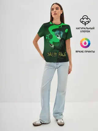 Женская базовая футболка / Sally Face