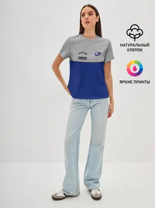 Женская базовая футболка / Subaru