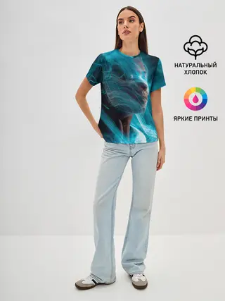 Женская базовая футболка / Фантазия