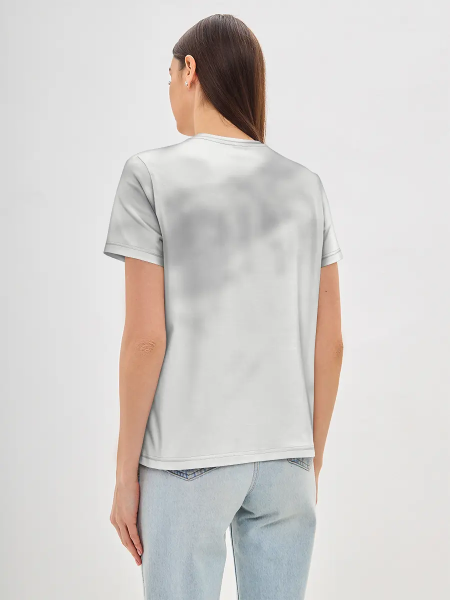 Женская базовая футболка / Аста и Секре Чёрный клевер