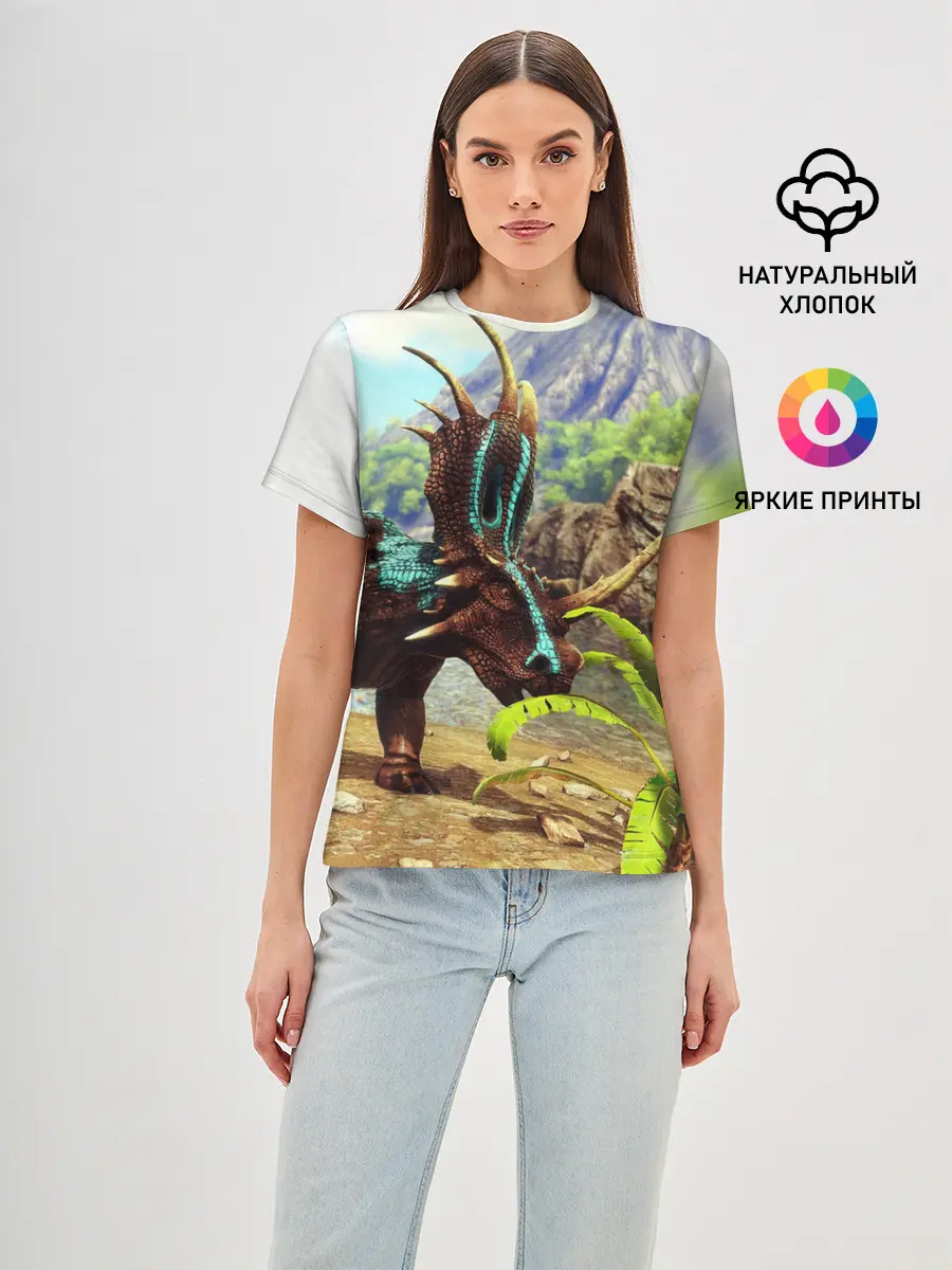 Женская базовая футболка / Ark Survival | АРК СУРВИВАЛ