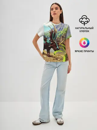 Женская базовая футболка / Ark Survival | АРК СУРВИВАЛ