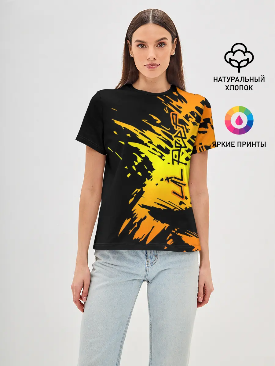 Женская базовая футболка / Lil Peep