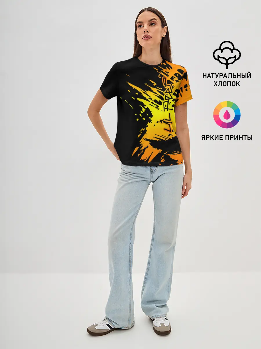 Женская базовая футболка / Lil Peep