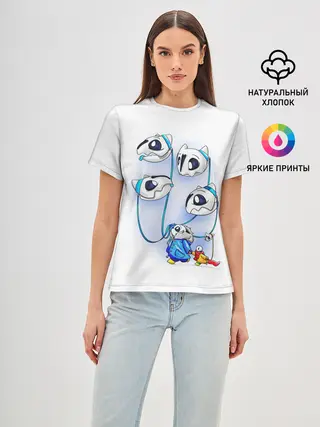 Женская базовая футболка / UNDERTALE