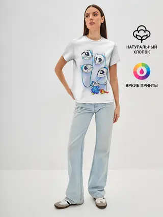 Женская базовая футболка / UNDERTALE