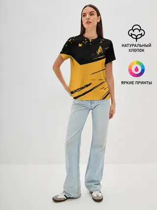 Женская базовая футболка / Star Trek