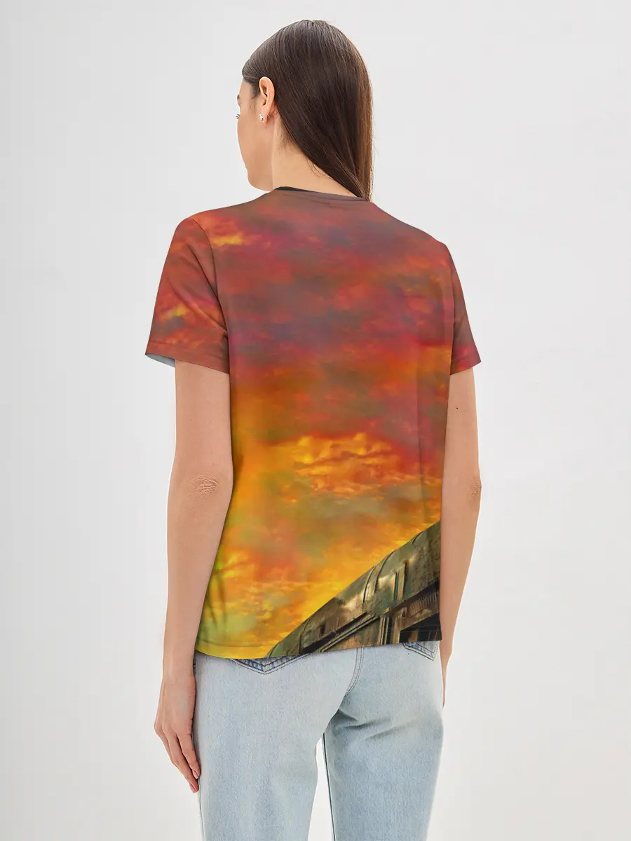 Женская базовая футболка / Черепашки - ниндзя