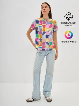 Женская базовая футболка / Команда пони