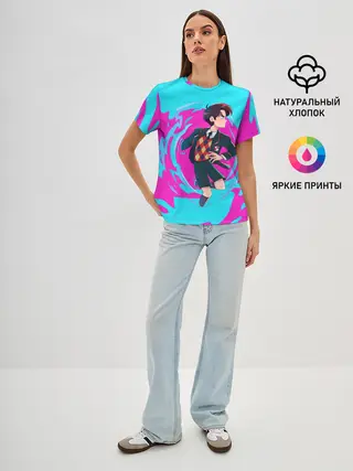 Женская базовая футболка / Путешественник во времени