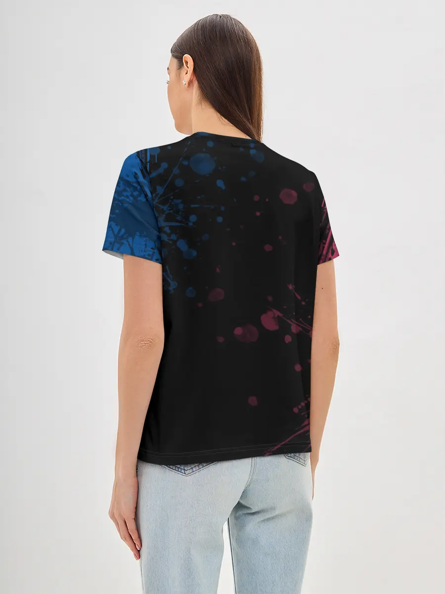 Женская базовая футболка / FC BARCELONA.