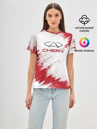 Женская базовая футболка / CHERY