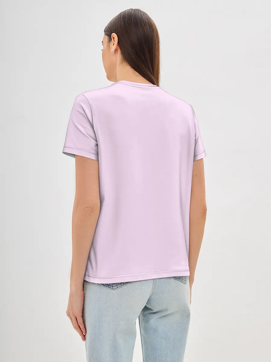 Женская базовая футболка / Космическая Сейлор Мун