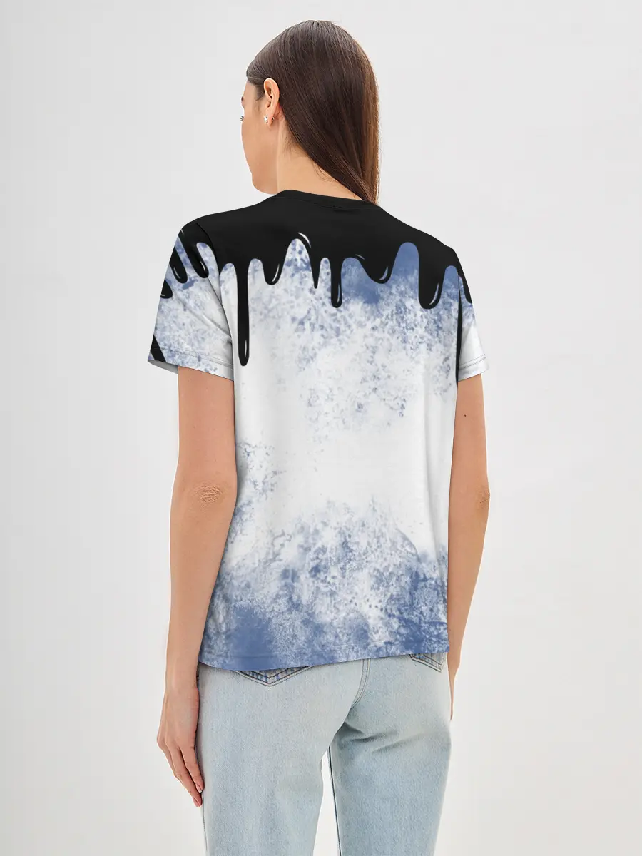 Женская базовая футболка / BILLIE EILISH | БИЛЛИ АЙЛИШ