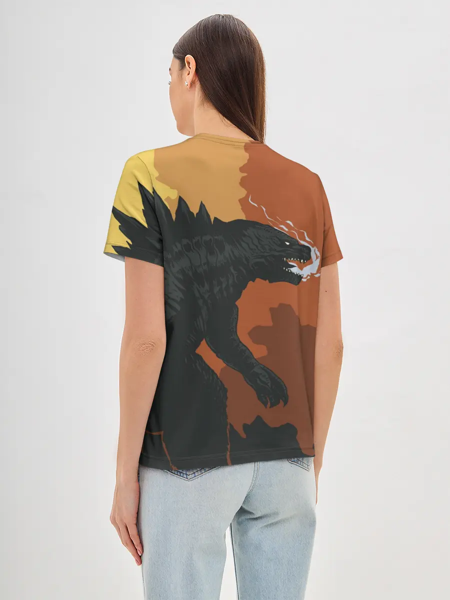 Женская базовая футболка / GODZILLA | ГОДЗИЛЛА