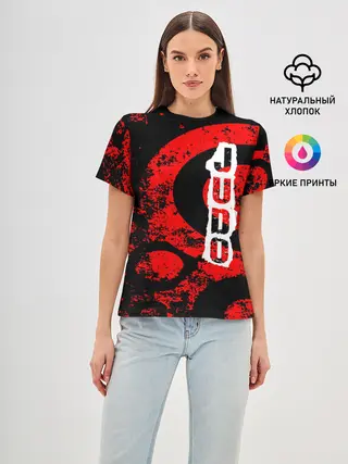 Женская базовая футболка / Judo