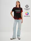 Женская базовая футболка / audi