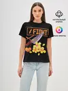 Женская базовая футболка / FIGHT