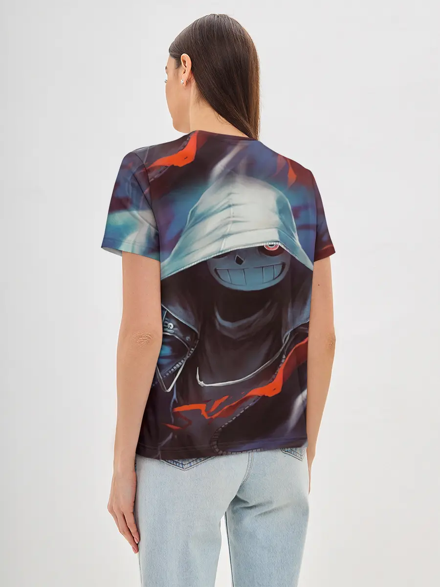 Женская базовая футболка / UNDERTALE | АНДЕРТЕЙЛ