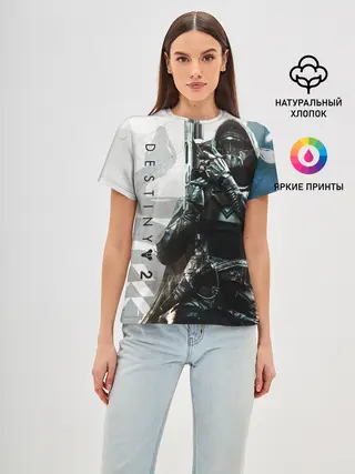 Женская базовая футболка / DESTINY, HUNTER