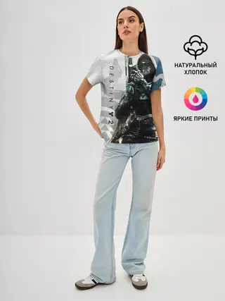 Женская базовая футболка / DESTINY, HUNTER