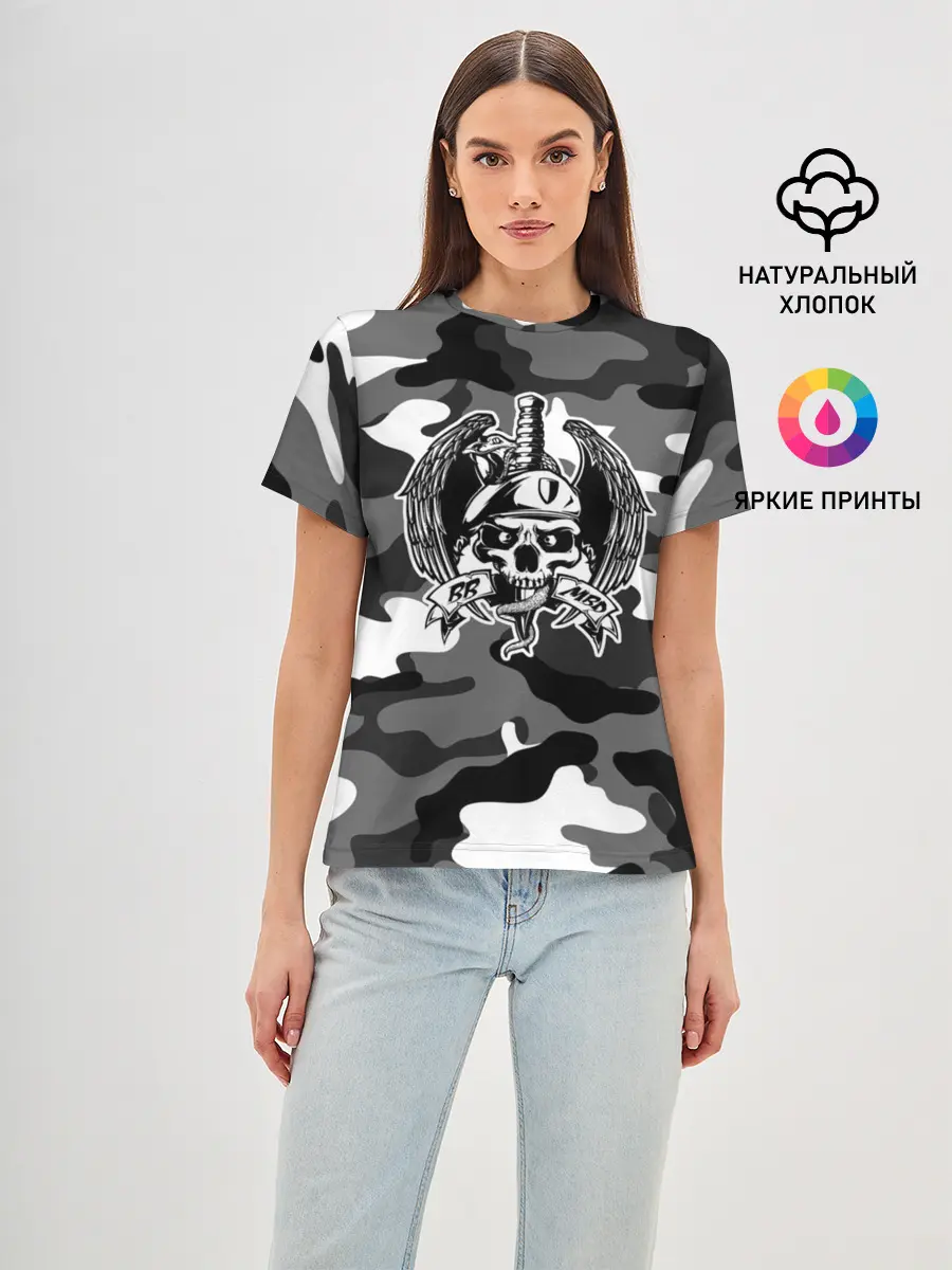 Женская базовая футболка / ВВ МВД