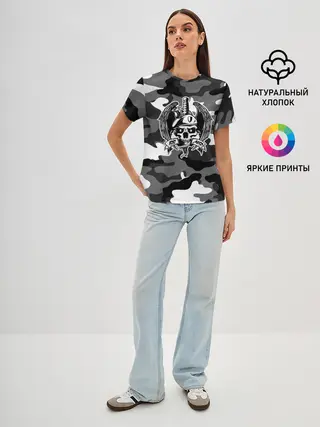 Женская базовая футболка / ВВ МВД